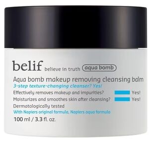 belif Aqua Bomb Makeup Removing Cleansing Balm - White
